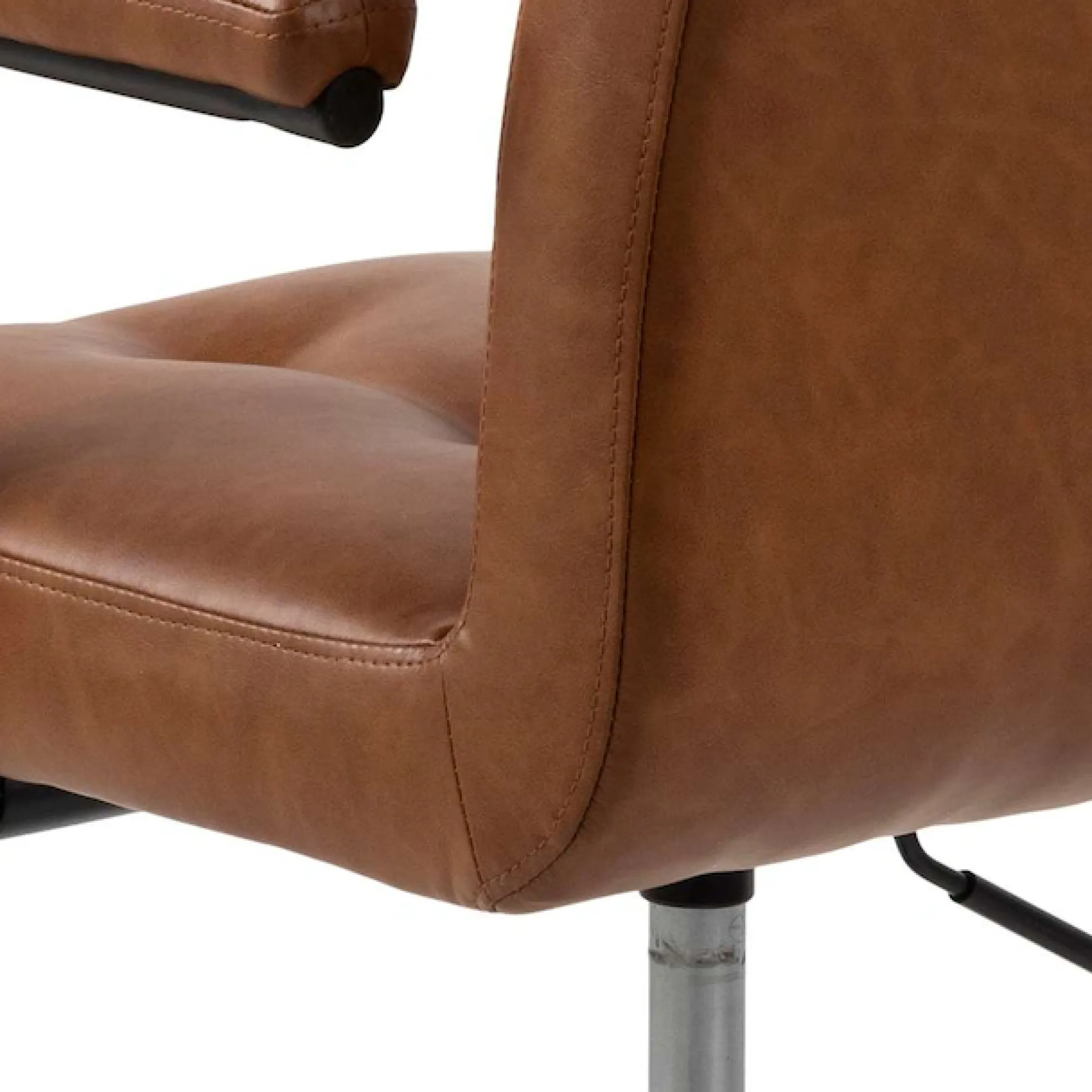 ACTONA GROUP Schreibtischstuhl »Cosmo Drehstuhl« () Kunstleder, 5-Sterne-Fußkreuz, Drehfunkt., Sitzhöhe: 47-57cm