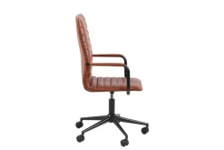 ACTONA GROUP Schreibtischstuhl »Winslow« () Drehstuhl, Chefsessel, Höhenverstellbar, Armlehne, Cognac Braun