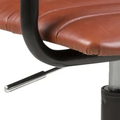 ACTONA GROUP Schreibtischstuhl »Winslow« () Drehstuhl, Chefsessel, Höhenverstellbar, Armlehne, Cognac Braun