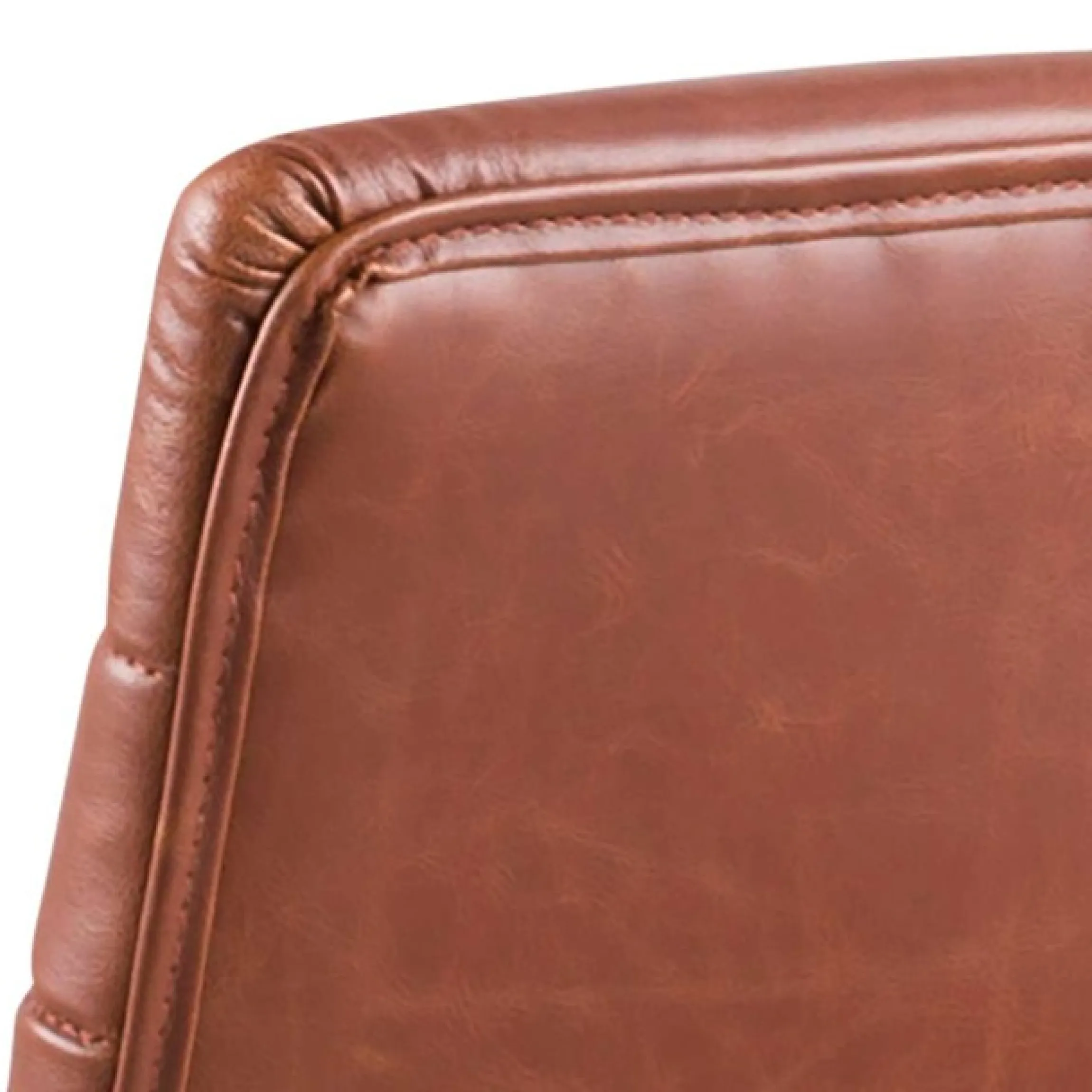 ACTONA GROUP Schreibtischstuhl »Winslow« () Drehstuhl, Chefsessel, Höhenverstellbar, Armlehne, Cognac Braun