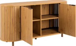ACTONA GROUP Sideboard »Colima« Anrichte, matt Wildeiche rau Melamin, Gestell Wildeiche, 160x45x80 cm