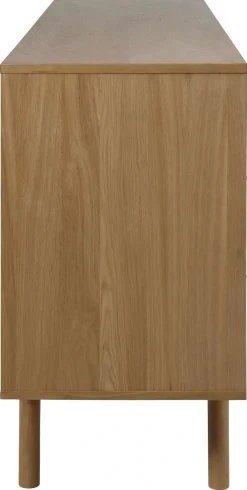 ACTONA GROUP Sideboard »Marte« Anrichte, Eiche/Furnier, 2 Schiebetüren, 4 Schubladen, Breite 180 cm