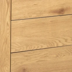 ACTONA GROUP Sideboard 1,schwarze Kontrastrahmen, 1 Tür und 3 Schubladen, Breite 120 cm