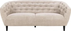 ACTONA GROUP 3-Sitzer »Ria« Chenille beige, mit Taschenfederkern, 191x84x78 cm