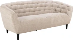 ACTONA GROUP 3-Sitzer »Ria« Chenille beige, mit Taschenfederkern, 191x84x78 cm