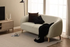 ACTONA GROUP TV-Schrank »Linley TV-Tisch, Lowboard, Fernsehtisch,« Eichenfurnier, 2 Türen, 2 Einlegeböden, Lamellenfront, B: 160cm