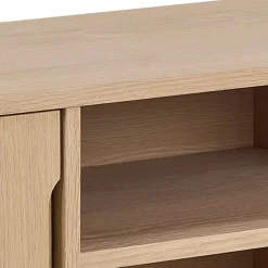 ACTONA GROUP TV-Schrank »Marte - zeitlos & praktisch mit flexiblen Aufbewahrungsmöglichkeiten« Langlebiger TV-Tisch aus massiver Eiche mit viel Stauraum. B: 160 cm
