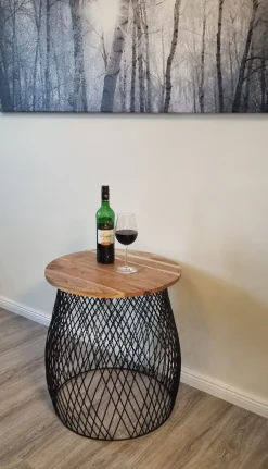 Ambiente Haus Beistelltisch »Urban rundes Beistelltisch käfig -H 50cm« 1 Stk. tlg.