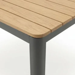 Ambiente Haus Esstisch »Garten Esstisch Alu 220x95cm - grau« 1 Stk. tlg.
