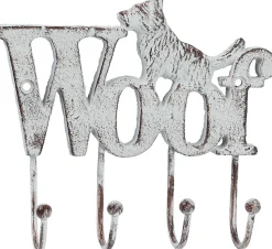 Ambiente Haus Garderobenhaken »Woof Haken aus Gusseisen«