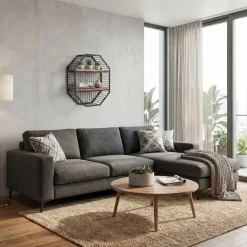 Ambiente Haus Wandregal »Urban Wandregal - (H) 60cm« 1 Stk. tlg.