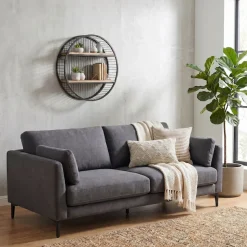 Ambiente Haus Wandregal »Urban rundes Wandregal - (H) 60cm« 1 Stk. tlg.