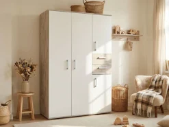 arthur berndt Babyzimmer-Komplettset »Bente« Set, Kinderbett, Schrank, Wickelkommode, 3 Stk. tlg. Made in Germany; mit Kinderbett, Schrank und Wickelkommode