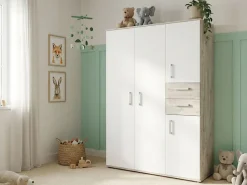 arthur berndt Babyzimmer-Komplettset »Bente« Set, Kinderbett, Schrank, Wickelkommode, 3 Stk. tlg. Made in Germany; mit Kinderbett, Schrank und Wickelkommode