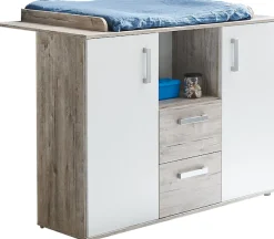 arthur berndt Babyzimmer-Komplettset »Bente« Set, Kinderbett, Schrank, Wickelkommode, 3 Stk. tlg. Made in Germany; mit Kinderbett, Schrank und Wickelkommode