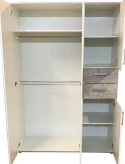 arthur berndt Babyzimmer-Komplettset »Bente« Set, Kinderbett, Schrank, Wickelkommode, 3 Stk. tlg. Made in Germany; mit Kinderbett, Schrank und Wickelkommode