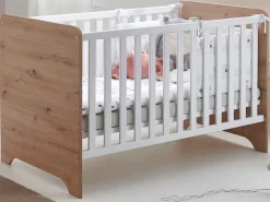 arthur berndt Babyzimmer-Komplettset »Babyzimmer Set »Marlon« 3-teilig« Set, Kleiderschrank, Kinderbett und Wickelkommode, 3 Stk. tlg.