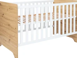 arthur berndt Babyzimmer-Komplettset »Babyzimmer Set »Marlon« 3-teilig« Set, Kleiderschrank, Kinderbett und Wickelkommode, 3 Stk. tlg.