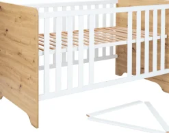 arthur berndt Babyzimmer-Komplettset »Babyzimmer Set »Marlon« 3-teilig« Set, Kleiderschrank, Kinderbett und Wickelkommode, 3 Stk. tlg.