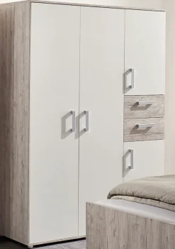 arthur berndt Jugendzimmer-Set »Jugendzimmer-Set »Bente« 2-teilig« 2tlg. -Schrank, Bett, 2 tlg. Stauraumstark, pflegeleicht, zeitlos, Made in Germany