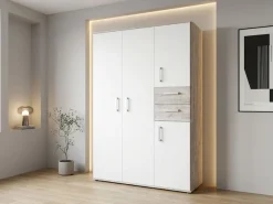arthur berndt Jugendzimmer-Set »Jugendzimmer-Set »Bente« 5-teilig« 5tlg -Schrank, Bett, Schreibtisch, Sideboard, Standregal, 5 tlg. Stauraumstark, pflegeleicht, zeitlos, Made in Germany