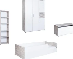 arthur berndt Jugendzimmer-Set »Kinderzimmer »Bente« Set 4-teilig« Set, 4 Stk. tlg. Modernes Kleinkinderzimmer - Set