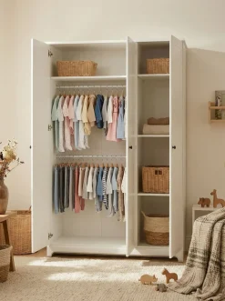 arthur berndt Kleiderschrank »Thilo, Kinderkleiderschrank« MDF-Fronten mit Kassettenfräsung
