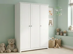 arthur berndt Kleiderschrank »Thilo, Kinderkleiderschrank« MDF-Fronten mit Kassettenfräsung