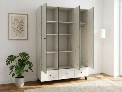 arthur berndt Kleiderschrank »Kinderkleiderschrank »Lavea« 3-türig«