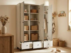 arthur berndt Kleiderschrank »Kinderkleiderschrank »Lavea« 3-türig«