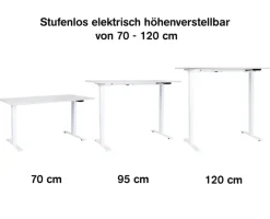 arthur berndt Schreibtisch »Schreibtisch »Mathea« elekrisch höhenverstellbar«