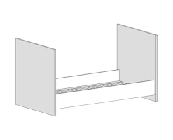 arthur berndt Umbauseiten »Umbauseiten »Alessio« für Kinderbett 70x140 cm«