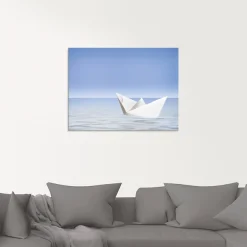 Artland Glasbild »Auf dem Meer« Boote & Schiffe 1 Stk. tlg. in verschiedenen Größen