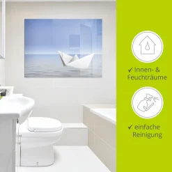 Artland Glasbild »Auf dem Meer« Boote & Schiffe 1 Stk. tlg. in verschiedenen Größen