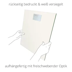 Artland Glasbild »Blaustirnamazone« Vögel 1 Stk. tlg. in verschiedenen Größen