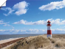 Artland Leinwandbild »Leuchtturm Sylt« Gebäude 1 Stk. tlg. als Leinwandbild, Poster in verschied. Größen