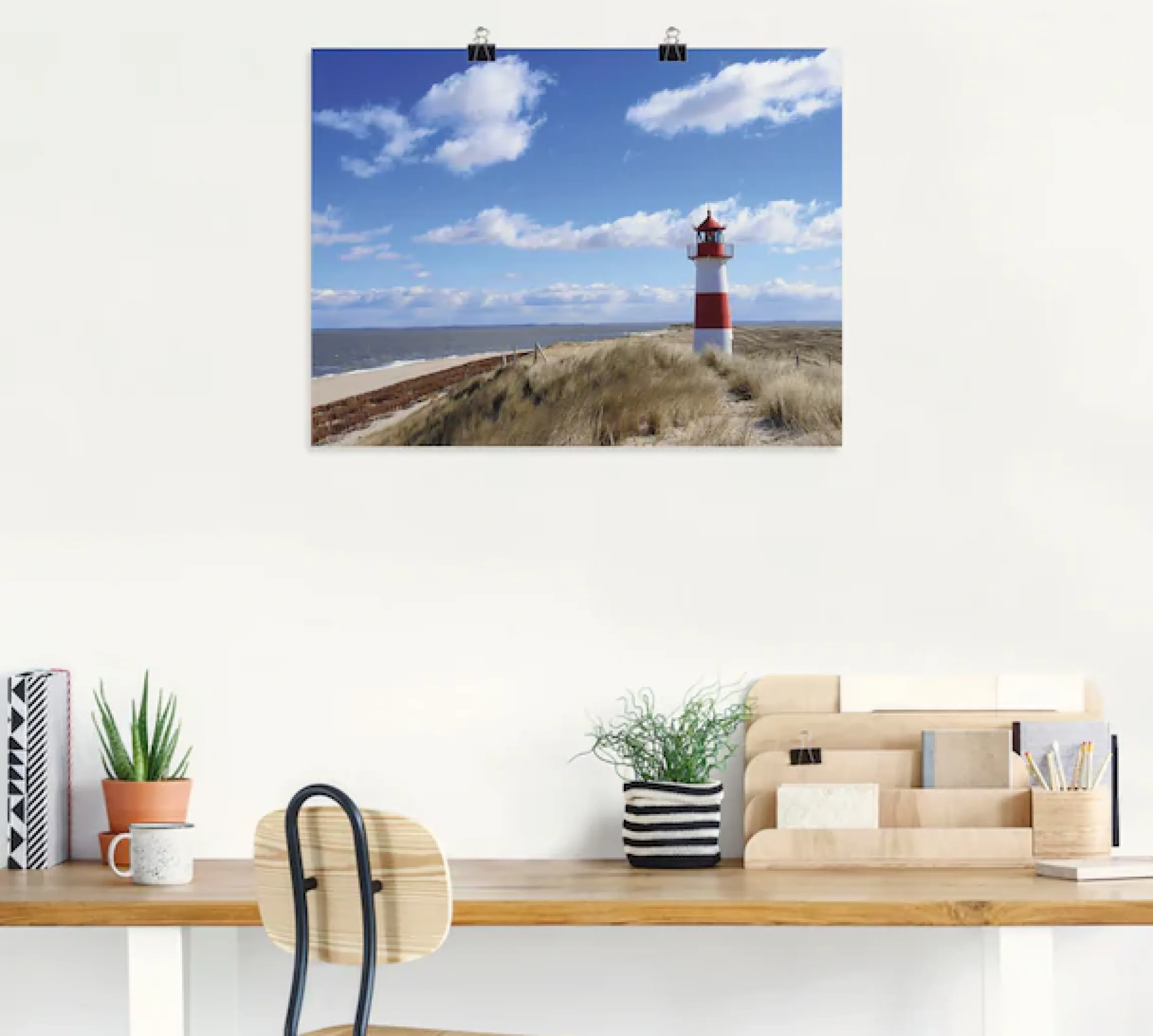 Artland Leinwandbild »Leuchtturm Sylt« Gebäude 1 Stk. tlg. als Leinwandbild, Poster in verschied. Größen