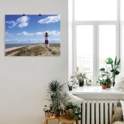 Artland Leinwandbild »Leuchtturm Sylt« Gebäude 1 Stk. tlg. als Leinwandbild, Poster in verschied. Größen