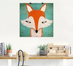 Artland Poster »Fuchs« Tiere 1 Stk. tlg. ohne Rahmen
