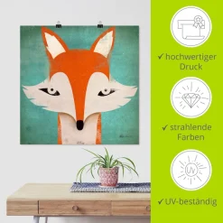 Artland Poster »Fuchs« Tiere 1 Stk. tlg. ohne Rahmen