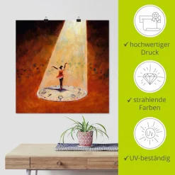 Artland Wandbild »Im Jetzt sein« Frau 1 Stk. tlg. als Leinwandbild, Poster in verschied. Größen