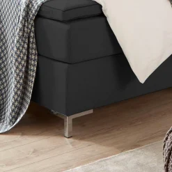 ATLANTIC home collection Boxspringbett »Anni« mit Bonnell-Federkernmatratze und Topper