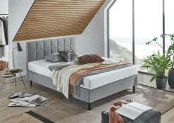 ATLANTIC home collection Boxbett »Nikola« Massivholzfüßen, mit / ohne Matratze, in H2 und H3 erhältlich