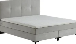 ATLANTIC home collection Boxspringbett »Romy« Taschen-Federkernmatratze, inkl. Topper