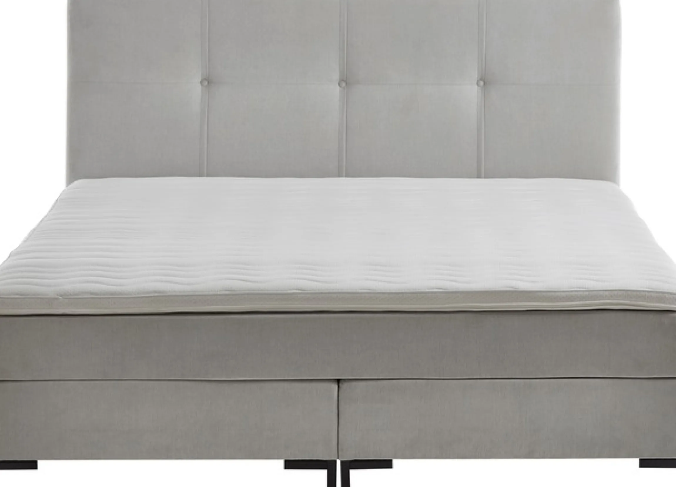 ATLANTIC home collection Boxspringbett »Romy« Taschen-Federkernmatratze, inkl. Topper