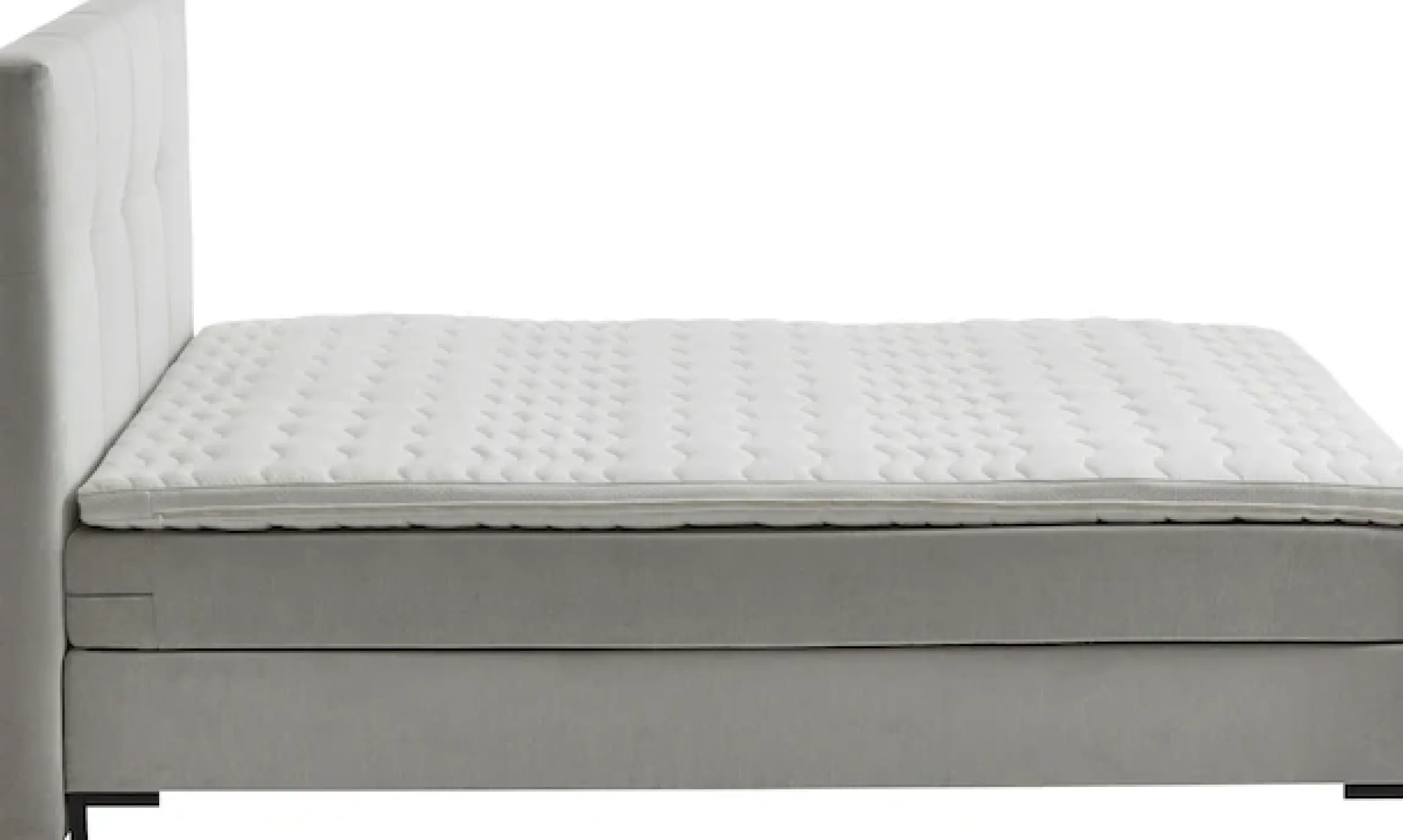 ATLANTIC home collection Boxspringbett »Romy« Taschen-Federkernmatratze, inkl. Topper