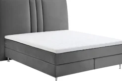 ATLANTIC home collection Boxspringbett »Rita« mit Topper und hohen Kopfteil
