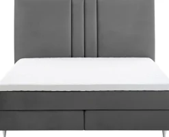 ATLANTIC home collection Boxspringbett »Rita« mit Topper und hohen Kopfteil