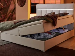 ATLANTIC home collection Boxbett »Tessa« mit LED-Beleuchtung und Bettkasten