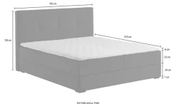 ATLANTIC home collection Boxbett »Lucy« mit Bettkasten